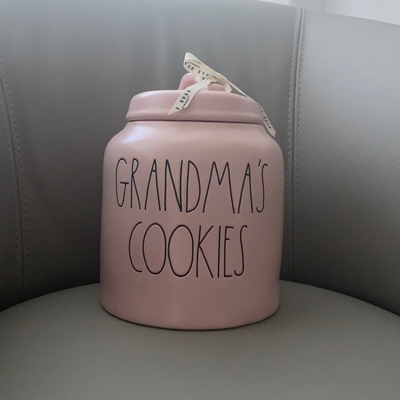 Rae Dunn grandmas cookies Storage Canister jar